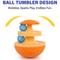 Show in main carousel: allforpaws Mordern Cat Wobble Track'ball Cat Toy slide 4 of 9