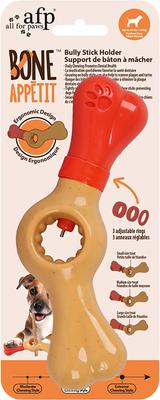 Show full view: allforpaws Bone Appetite Bully Stick Holder Dog Toy slide 7 of 9