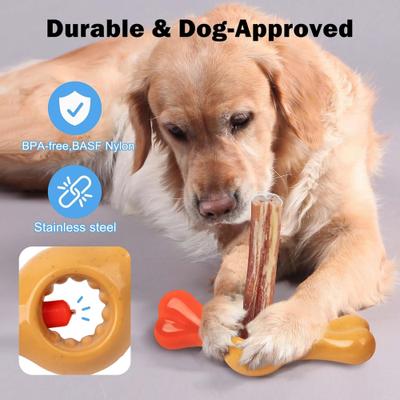 Show full view: allforpaws Bone Appetite Bully Stick Holder Dog Toy slide 3 of 9