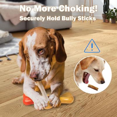 Show full view: allforpaws Bone Appetite Bully Stick Holder Dog Toy slide 2 of 9