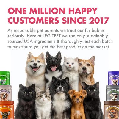 Show full view: Legitpet Cranberry UTI Soft Chew Bladder Support Supplement for Dogs, 120 count slide 10 of 11