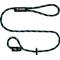 Show in main carousel: Mad Dog Products English Slip Lead Signature Rope Dog Leash, Sky Blue/Black, 10-ft long, 1/2-in wide slide 1 of 6
