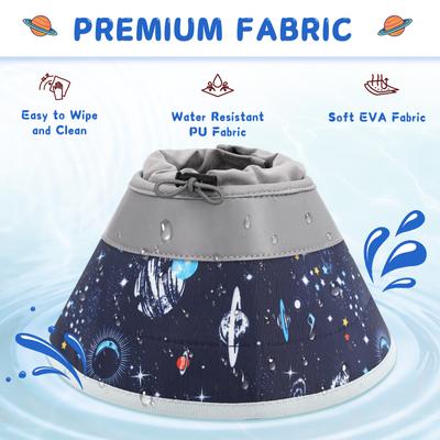 Show full view: Supet Adjustable Cat Recovery Cone, Star, Small: 5 to 9-in neck slide 7 of 10