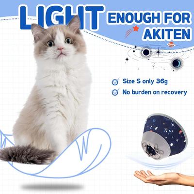 Show full view: Supet Adjustable Cat Recovery Cone, Star, Small: 5 to 9-in neck slide 6 of 10
