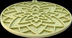 SodaPup Lotus EMat Dog Lick Mat, Light Green slide 2 of 6