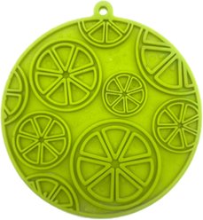 SodaPup Citrus EMat Dog Lick Mat, Bright Green