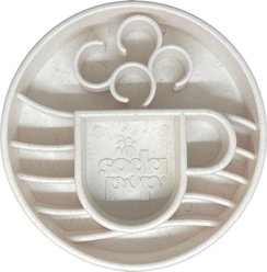 SodaPup Java EBowl Dog Slow Feeder, Mocha Speckle, 4-cup