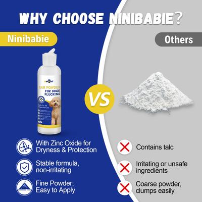 Show full view: Ninibabie Dog Ear Hair Powder, 25-g bottle slide 3 of 6