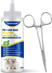 Ninibabie Ear Hair Powder & 5.5-in Tweezers Dog Ear Cleaner Kit, 30-g bottle slide 1 of 7