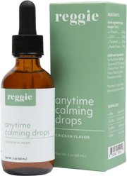 Reggie Anytime Calming Drops Chicken Flavored Liquid Calming Supplement for Dogs, 60-mL bottle