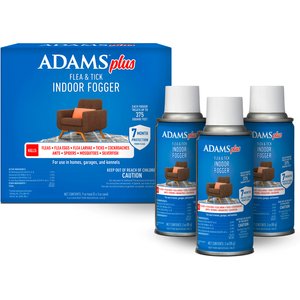 Adams Plus Flea Control Indoor Fogger, 9-oz