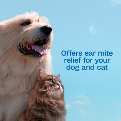 Show full view: Adams Ear Mite Treatment for Dogs & Cats, 0.5-fl oz bottle slide 4 of 11