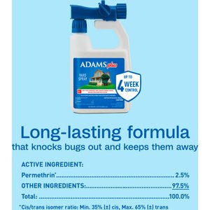 Adams Plus Flea & Tick Yard Spray, 32-fl oz bottle