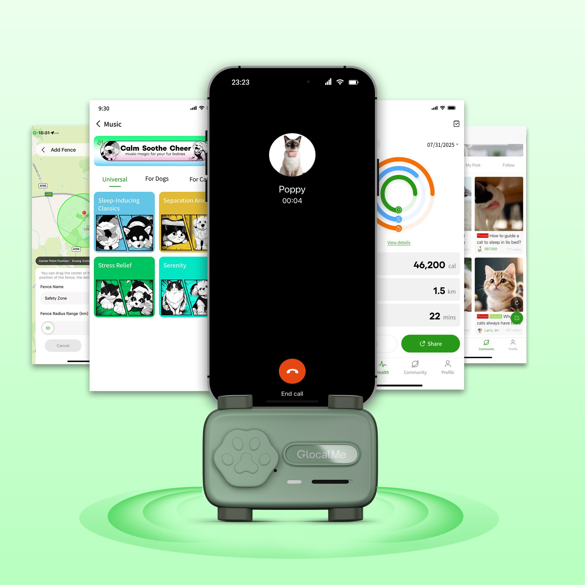 Questions and Answers about GLOCALME PetPhone 2-Way Call & Care GPS ...