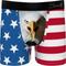 Show in main carousel: Shinesty The Mascot American Flag Boy's Boxer Briefs, Red/White/Blue, 4/5 slide 1 of 2
