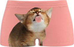 Shinesty The Right Meow Kitten Modal Boyshort Underwear, Pink, XX-Large