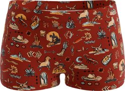 Shinesty The Hightail Howdy Western Modal Boyshort Underwear, Multi, X-Small