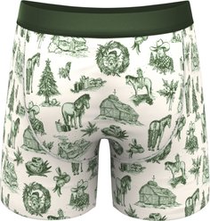 Shinesty The Xmas in Texas Western Toile Ball Hammock Pouch Underwear with Fly, Multi, Large slide 2 of 2
