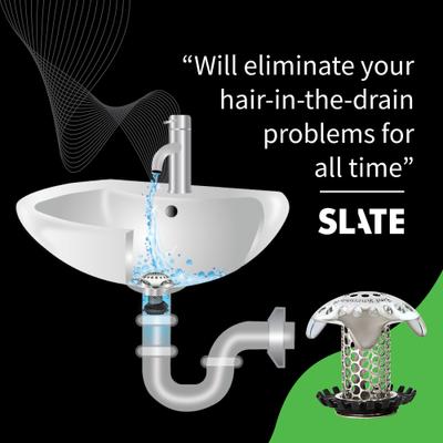 Show full view: SinkShroom Ultra Revolutionary Bathroom Sink Dog, Cat & Small Pet Drain Protector, Stainless Steel slide 2 of 9