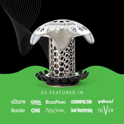 Show full view: SinkShroom Ultra Revolutionary Bathroom Sink Dog, Cat & Small Pet Drain Protector, Stainless Steel slide 8 of 9