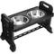 Show in main carousel: Supet Adjustable Height Stainless Steel Elevated Dog Bowls, Black slide 1 of 7