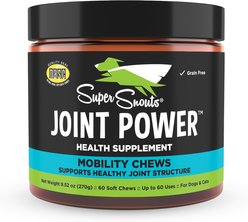Super Snouts Joint Power Soft Chew Supplement for Dogs & Cats, 60 count