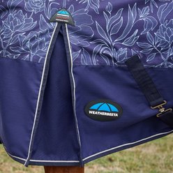 WeatherBeeta ComFiTec Essential Standard Neck 220G Horse Turnout, Floral Print, 84-in slide 2 of 6