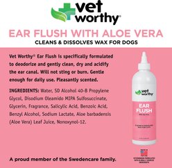 Vet Worthy Feline Clean & Dissolve Ear Flush, 4-fl oz bottle slide 2 of 3