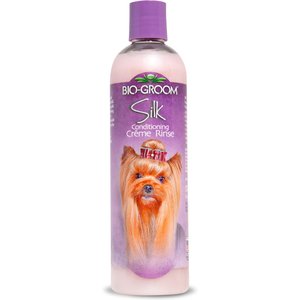 Bio-Groom Silk Chamomile Enriched Creme Rinse Dog Conditioner, 12-fl oz bottle