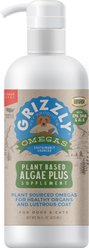 Grizzly Algal Plus Omega 3-6-9 Food Supplement for Dogs & Cats, 16-fl oz bottle