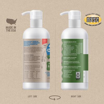 Show full view: Grizzly Algal Plus Omega 3-6-9 Food Supplement for Dogs & Cats, 16-fl oz bottle slide 3 of 10