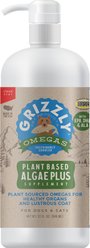 Grizzly Algal Plus Omega 3-6-9 Food Supplement for Dogs & Cats, 32-fl oz bottle
