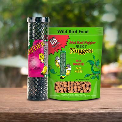 Show full view: C&S Hot Pepper Suet Nuggets Bird Food, 27-oz bag slide 8 of 11