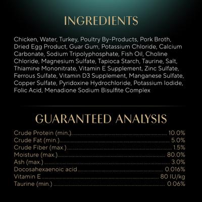 Show full view: Sheba Perfect Portions Kitten Turkey Entree Soft Pate Wet Cat Food Trays, 2.6-oz, case of 24 slide 7 of 11