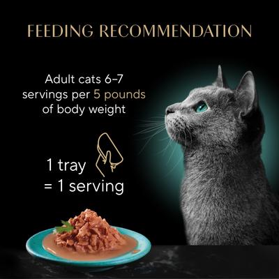 Show full view: Sheba Gravy Indulgence Salmon & White Fish in Gravy Variety Pack Grain-Free Adult Wet Cat Food Trays, 2.6-oz tray, case of 12 slide 8 of 11