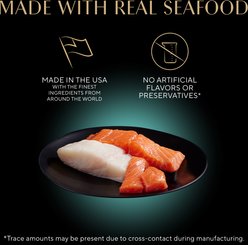 Sheba Gravy Indulgence Salmon & White Fish in Gravy Variety Pack Grain-Free Adult Wet Cat Food Trays, 2.6-oz tray, case of 12 slide 2 of 9