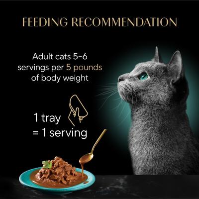 Show full view: Sheba Gravy Indulgence Beef Entree in Extra Gravy Grain-Free Adult Wet Cat Food Trays, 2.6-oz tray, case of 24 slide 8 of 11