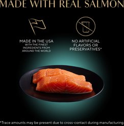 Sheba Gravy Indulgence Salmon Entree in Extra Gravy Grain-Free Adult Wet Cat Food Trays, 2.6-oz tray, case of 24 slide 2 of 9