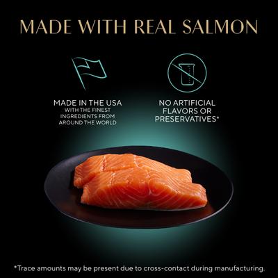 Show full view: Sheba Perfect Portions Kitten Salmon Soft Pate Wet Cat Food Trays, 2.6-oz, case of 24 slide 4 of 11