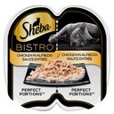 Sheba Perfect Portions Bistro Chicken in Alfredo Sauce Adult Wet Cat Food, 2.64-oz tray, case of 24