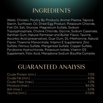 Show full view: Sheba Perfect Portions Bistro Chicken in Alfredo Sauce Adult Wet Cat Food Trays, 2.6-oz tray, case of 24 slide 7 of 11