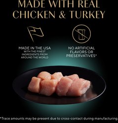 Sheba Perfect Portions Poultry Entrees Cuts in Gravy Variety Pack Adult Wet Cat Food Trays, 2.6-oz tray, case of 12 slide 2 of 9