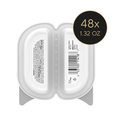 Show full view: Sheba Perfect Portions Grain-Free Sustainable Salmon Cuts in Gravy Entree Adult Wet Cat Food Trays, 2.6-oz tray, case of 24 slide 3 of 12