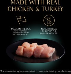 Sheba Perfect Portions Poultry Entrees Pate Variety Pack Adult Wet Cat Food Trays, 2.6-oz, case of 12 slide 2 of 9