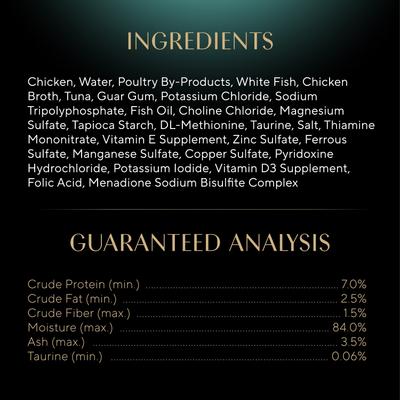 Show full view: Sheba Perfect Portions Grain-Free Tender Whitefish & Tuna Entree Pate Adult Wet Cat Food Trays, 2.6-oz, case of 24 slide 7 of 13