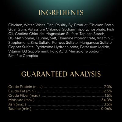 Show full view: Sheba Perfect Portions Grain-Free Pate Signature Seafood Entree Adult Wet Cat Food Trays, 2.6-oz, case of 24 slide 7 of 12