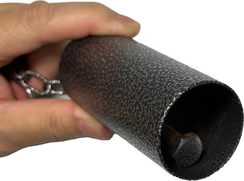 Show full view: YML Wrought Iron Metal Bell Bird Exercise Toy, 4-in, Antique Silver slide 3 of 5