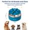 Show in main carousel: PawsPik Stainless Steel Double Wall Slow-Feed Puzzle Dog Bowl, Midnight Summit Blue, 64-oz slide 8 of 10