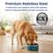 Show in main carousel: PawsPik Stainless Steel Double Wall Slow-Feed Puzzle Dog Bowl, Midnight Summit Blue, 64-oz slide 3 of 10