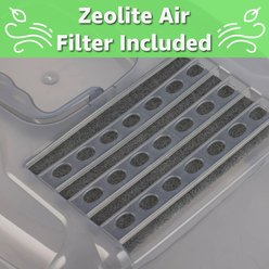 Van Ness Translucent Enclosed Cat Litter Pan, X-Large slide 2 of 8